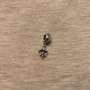 Pandora Fleur De Leaf Hanging Charm